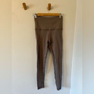 Avocado Activewear Seamless High Waisted Leggings Sz XS/S Beige Tan Neutral